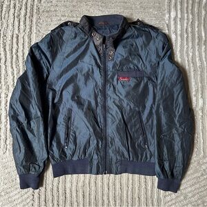 VTG Seruchi Full Zip Lightweight dark blue 80s jacket Medium